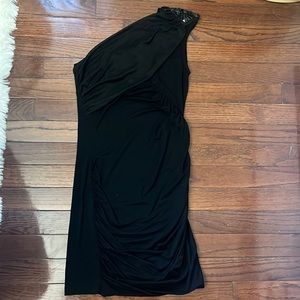 Misope one shoulder mini dress